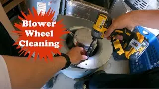 80% Amana Blower Wheel & Assembly Chemical Clean