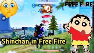 Gameplay With Shinchan || Free Fire || KPCT Gaming || Shinchan Be...