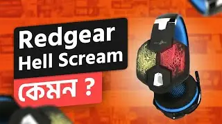 (বাংলা) Redgear Hell Scream Gaming Headphones Unboxing And Review In Bangla