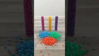 Satisfying Reverse Video With Colorful Beads