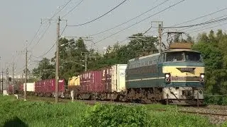 ゼロロク唯一の原型機、EF66 27号機。（宇都宮線）