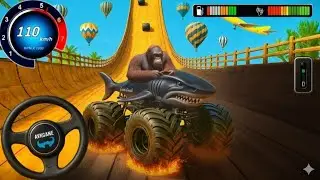 Impossible Mega Ramp Race 3D Challenge &ndash; Monster Truck Stunt Car Simulator &ndash; Android Gameplay 2026