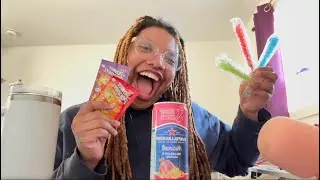 ASMR Eating Lollypop an Power pop