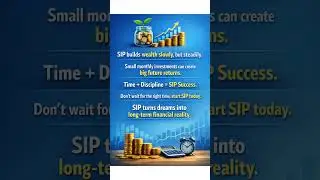 What is S.I.P.? 🤔 #sipinindia #investment #money #sip