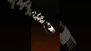 Gaming Supplement product animation#3dart #gaming  #3danimation #cgi
