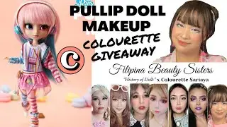PULLIP DOLL MAKEUP LOOK | FILIPINA BEAUTY SISTERS [COLOURETTE GIVEAWAY] | MOMMY JILL VLOGS