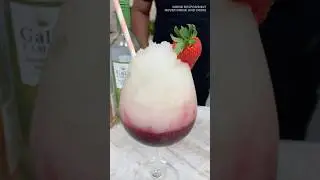 Ombr&eacute; Wine Slush   #cocktail #wine