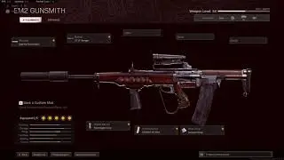 Best Meta EM2 Class setup/loadout in Warzone!
