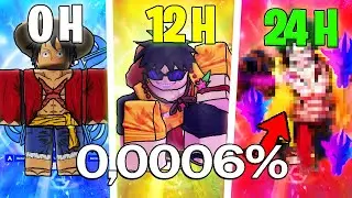 I EVOLVED THE MONKEY D LUFFY 'GEAR 4' TO 0.1% ON ROBLOX!