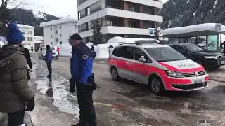 WEF Davos Konvoi - US Pr&auml;sident Donald Trump