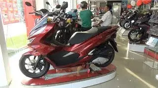 Honda PCX 2018 Red color