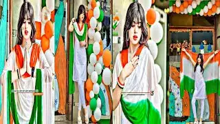 26 January photoshoot ideas //girls photo shoot ideas//republic day photoshoot ideas for girls  //