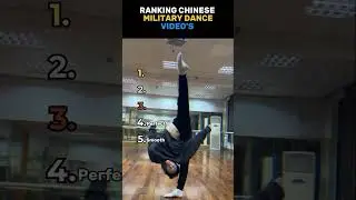 RANKING CHINESE MILITARY DANCE VIDEO'S