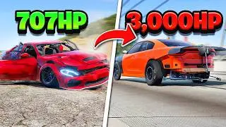 Каждый раз, когда я попадаю в аварию, я сажусь за руль нового Hellcat в BeamNG Drive.