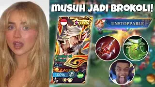 SABRINA CARPENTER TIDAK TAHU KALAU BUILD SUN SEMI-TANK INI BIKIN MUSUH KETAR KETIR BANJIR!! | MLBB