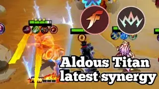 Aldous 3 star synergy latest season 4 glory league||magic chess go go