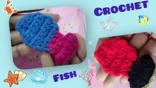 Mini Crochet Fish 🐟 | Easy and Fun 🧶