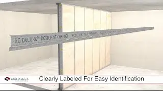 ClarkDietrich RC Deluxe&trade; Resilient Channel
