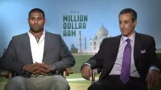 Million Dollar Arm: JB Bernstein & Rinku Singh Official Movie Interview | ScreenSlam