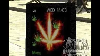 Обзор Ganja PhoneCell Theme  в Grand Theft Auto IV