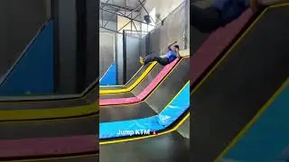 Jump KTM fun activities in Kathmandu Nepal. #kathmandu #trampoline #adventure