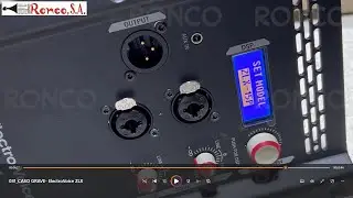 CASO GRAVE  ElectroVoice ZLX