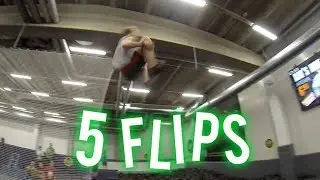 Quintuple frontflip!