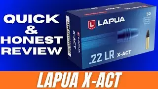 Lapua X-Act 22lr. Ammo