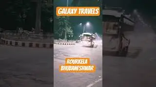 galaxy premium coach (Rourkela to Bhubaneswar via Cuttack phulnakhara)2/1 AC sleeper