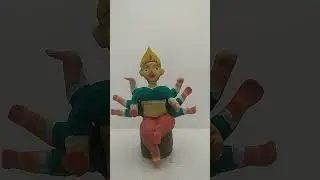 eco friendly Durga Mata happy Navratri