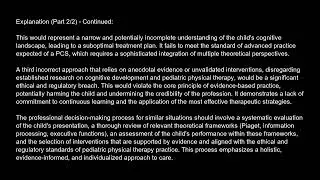 Certified Clinical Specialist in Pediatric Physical Therapy  PCS  Free Practice Test And Answers Upd