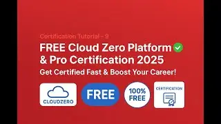 100% FREE Cloud Zero Platform & Pro Certification 2025 ✅ Get Certified Fast & Boost Your Career!