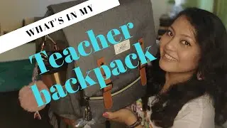 what's in my teacher bag   My first Teacher Vlog2020
