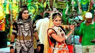 शिव पार्वती की झांकी हो तो ऐसी || घड़ी घड़ी भांग न पिसवाओ भोला जी || Jhanki Shiv Parvati