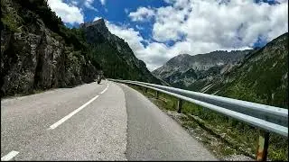 30 minute Virtual Cycling Workout Austria Alps Hahntennjoch 4K Video