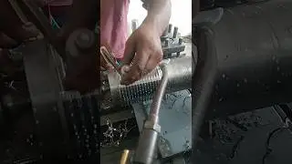 2. 🔩 खराद मशीन पर 130&times;8 Pitch Thread Cutting | Perfect Finish | As Ing Tech