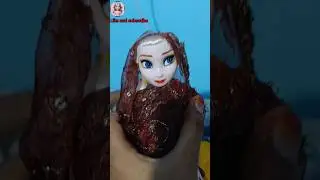 Doll Ko Saree Kaise Banaye | Doll Saree Making #viral #trending #barbiedoll #shorts #shortsfeed