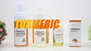Natural Turmeric Series Whitening Acne Treatment Pore Control Dark Spot Correction Serum