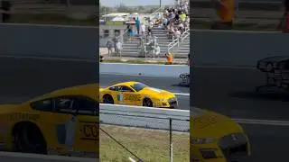 Shelby Pro Stock car going over 200mph🔥 #nhra #prostock #dragracing #shelbygt500 #shelby
