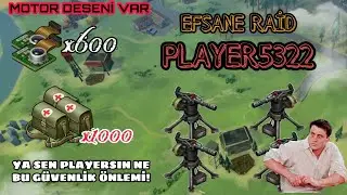 EFSANE RAİD PLAYER5322 - YA SEN PLAYERSIN BU İTEMLER NE - LAST DAY ON EARTH SURVİVAL TÜRKÇE