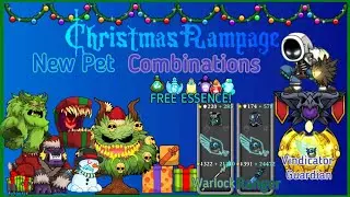 Magic Rampage.Weekly Dungeon.Christmas Rampage 2021.Priest Gameplay.