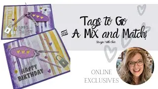 Tags To Go: Adorable Retro Key Birthday Card Stampin' Up!