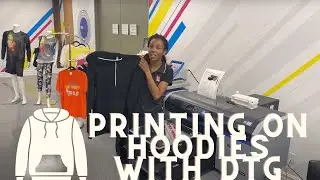 How To Print on a Hoodie with a DTG Printer - EPSON SureColor F2100 Direct to Garment