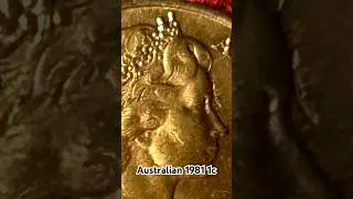 Australian 1981 1c coin