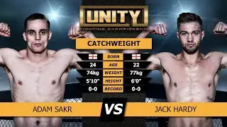 UNITY Fighting Championship - Jack Hardy v Adam Sakr