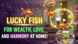 Lucky Fish for Wealth, Love, and Harmony at Home     #LuckyFish #WealthAndProsperity #AuspiciousPets