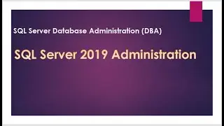 12-SQL Server DBA -Data Base File Group معلومات مهمه عن الفايل جروب لازم تعرفها