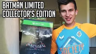 Batman Arkham Knight Limited Edition Unboxing!! Collector's Edition Review!!