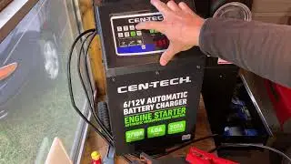 Cen-Tech Battery Charger HFT#63423   USE IBOTTA get cash back!  