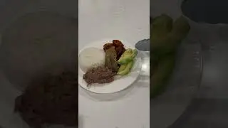 Rice and plantain